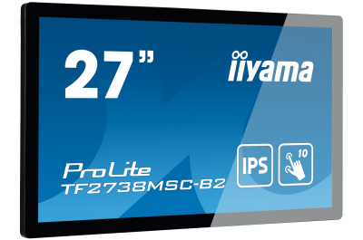 iiyama ProLite TF2738MSC-B2 computer monitor 68,6 cm (27") 1920 x 1080 Pixels Full HD LED Touchscreen Multi-gebruiker Zwart