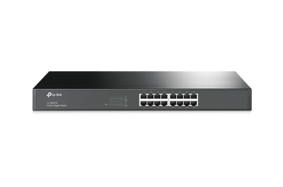 TP-Link TL-SG1016 Unmanaged Gigabit Ethernet (10/100/1000) 1U Zwart