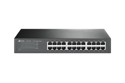 TP-Link TL-SG1024D Unmanaged Gigabit Ethernet (10/100/1000) Grijs
