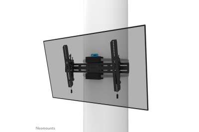 Neomounts WL35S-910BL16 TV-pilaarsteun 40-75" - kantelbaar - vergrendelbaar - diam. 25-100 cm - portrait