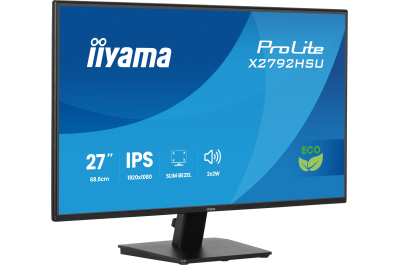 iiyama ProLite X2792HSU-B1 computer monitor 68,6 cm (27") 1920 x 1080 Pixels Full HD LED Zwart