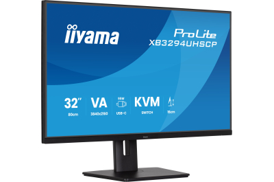 iiyama ProLite XB3294UHSCP-B1 computer monitor 80 cm (31.5") 3840 x 2160 Pixels 4K Ultra HD Zwart