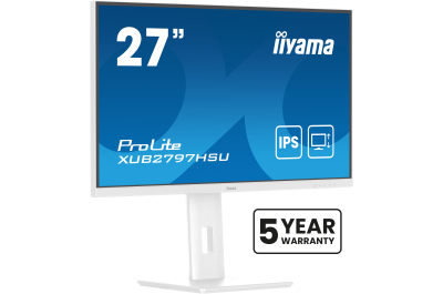 iiyama ProLite XUB2797HSU-W2 computer monitor 68,6 cm (27") 1920 x 1080 Pixels Full HD LED Wit
